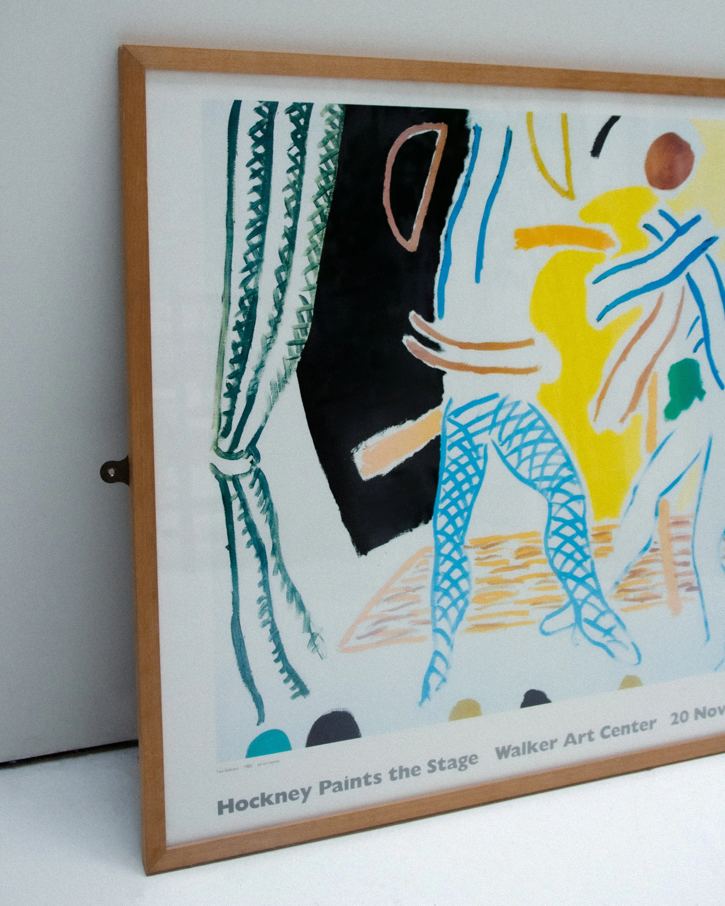 Framed David Hockney 'Hockney Paints the Stage' Large